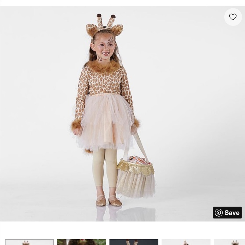 Pottery Barn Kids Giraffe Costume
